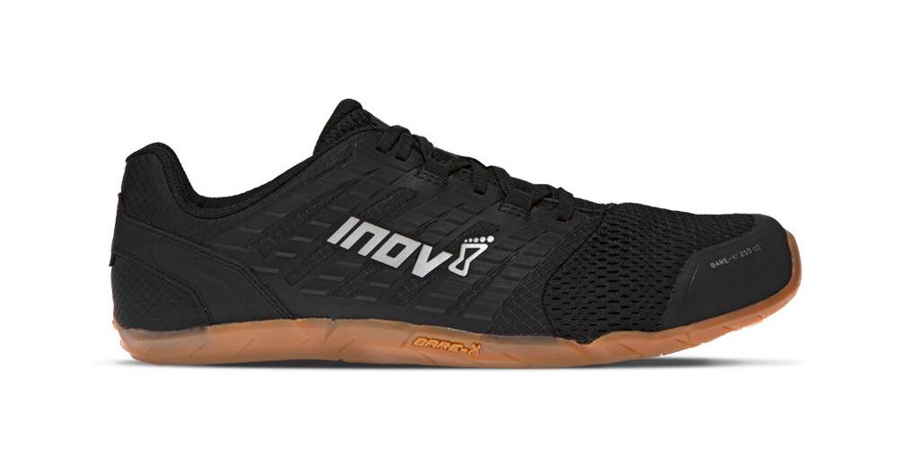 Inov-8 Bare-XF 210 V2 South Africa - Trail Shoes Men Black/Orange LNKG63450